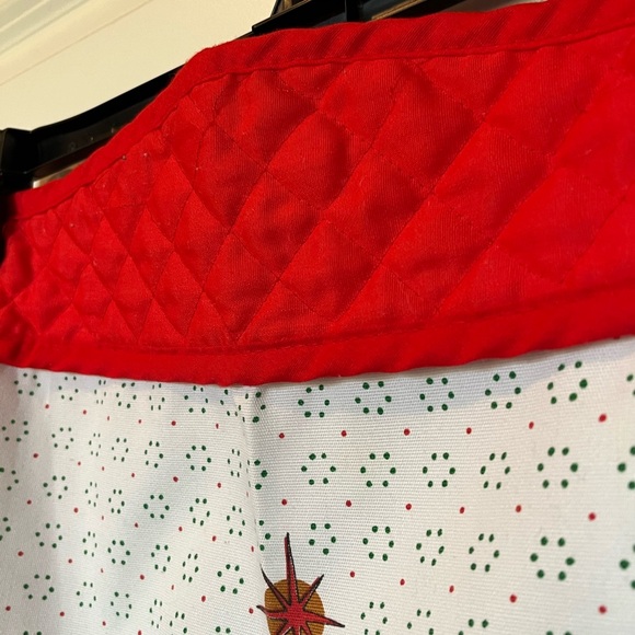 🎄Vintage 1980’s Gourmet Gallery Half Apron Christmas Tree Design Holidays 🎄 - Picture 3 of 6